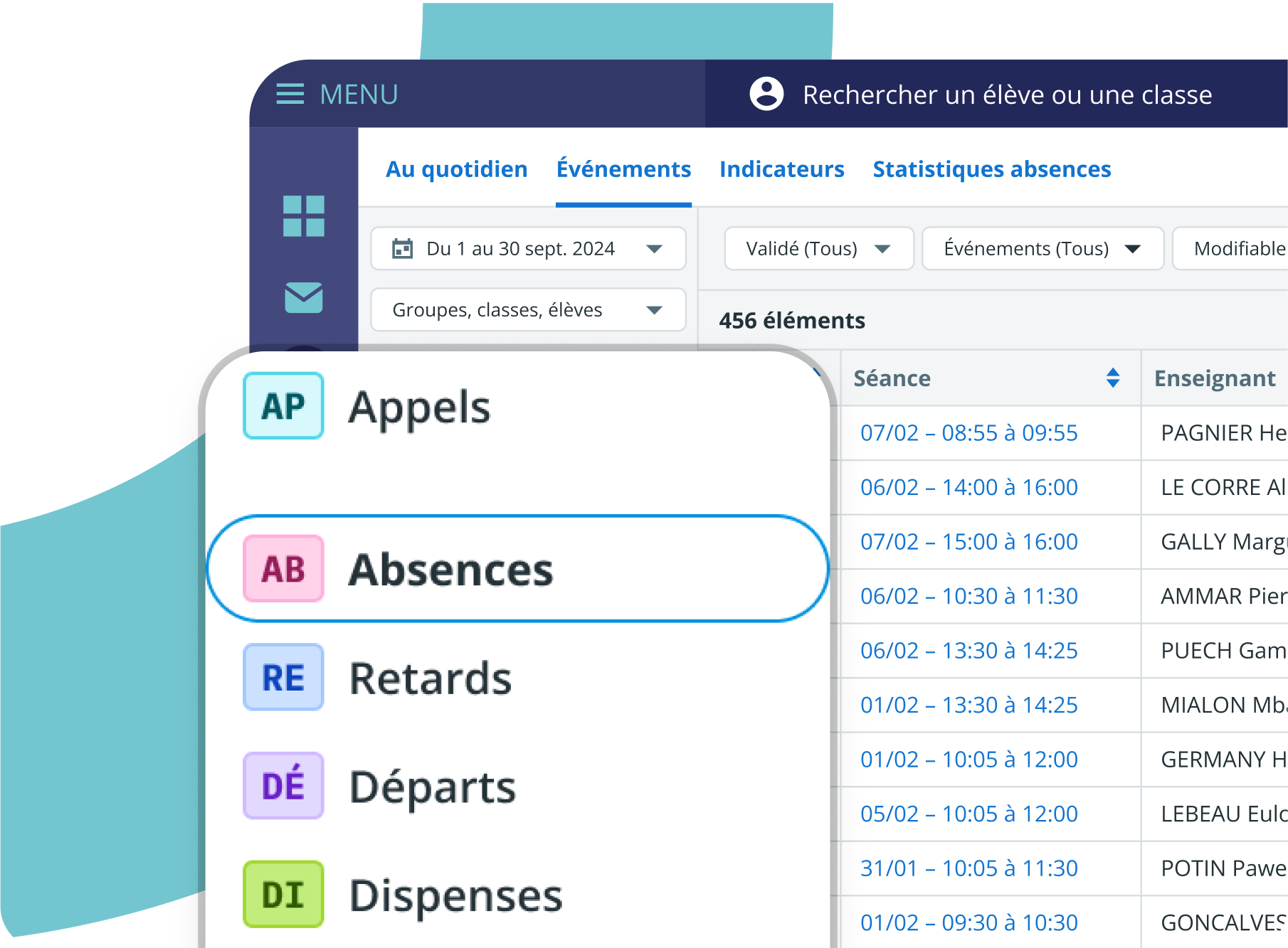 emploi du temps