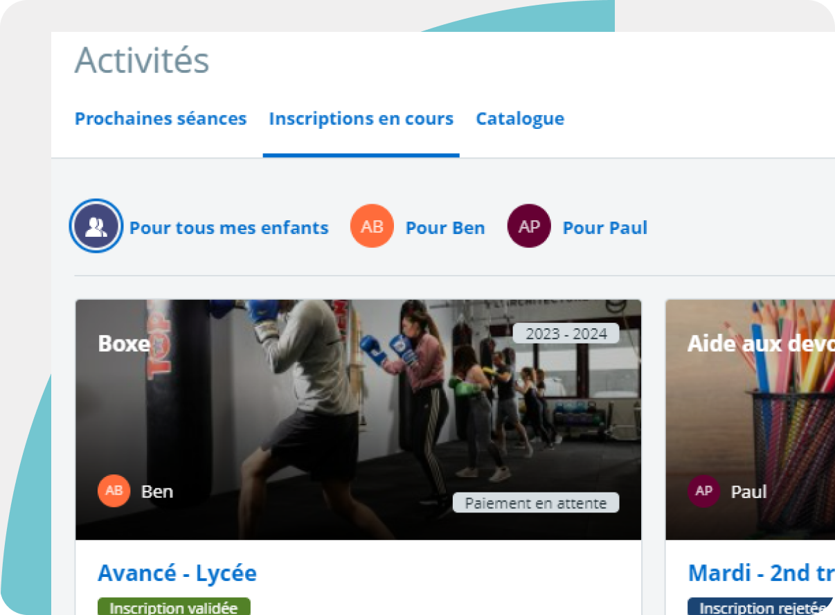 activité extra scolaire