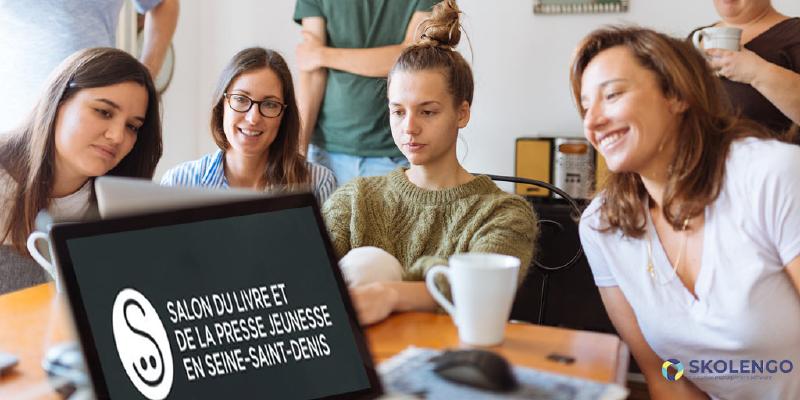 Visioconférence Skolengo au salon du livre - Seine-Saint-Denis